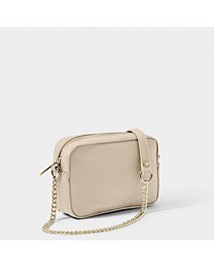 Katie Loxton Kayla Quilted Crossbody - Plum